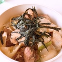【お弁当レシピ】長ネギと鶏肉の和風パスタ
